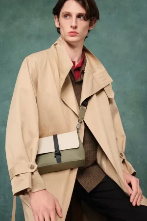 bolso gaston lugo splash crossbody cloud cream