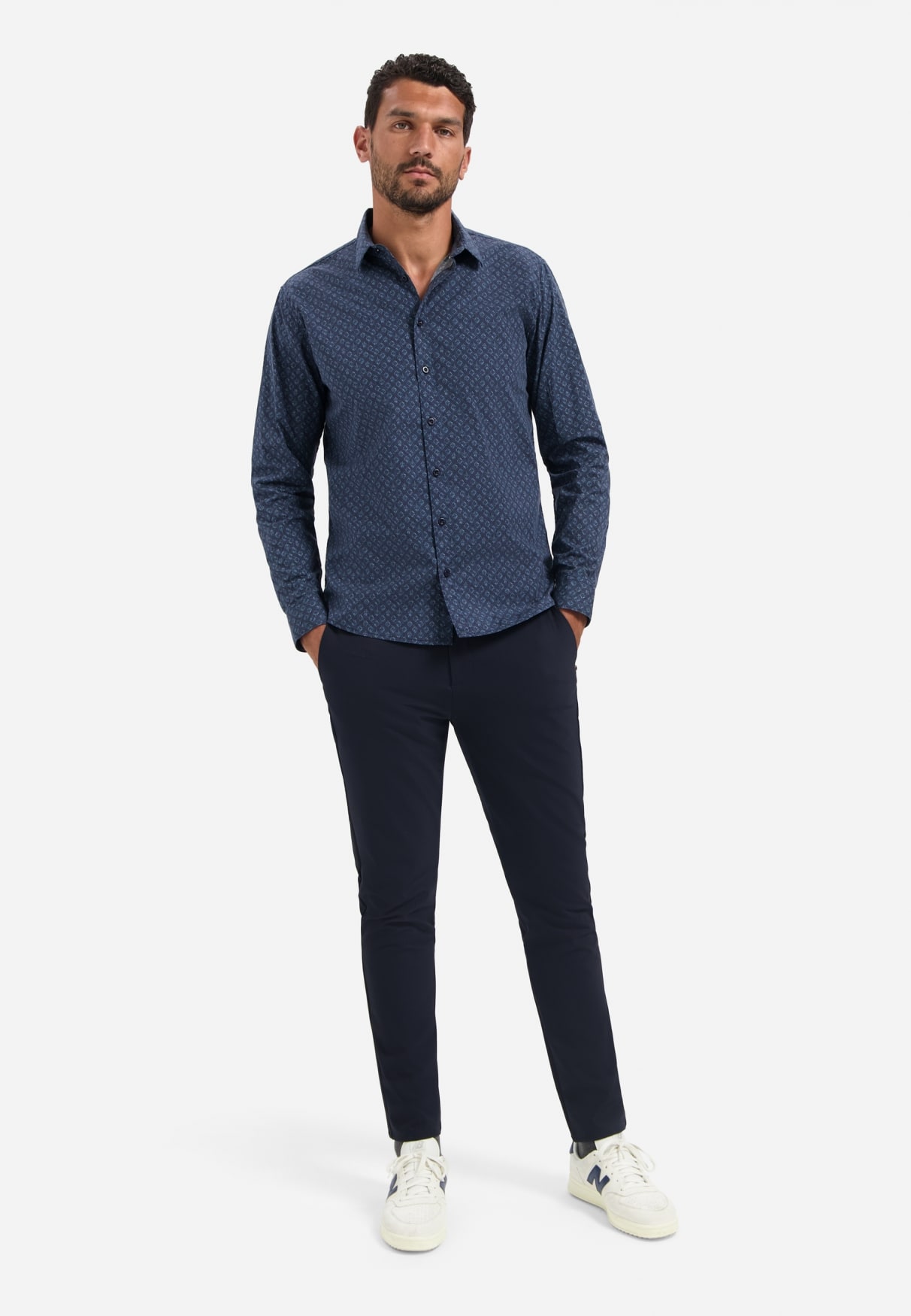 camisa allover printed night - Imagen 2