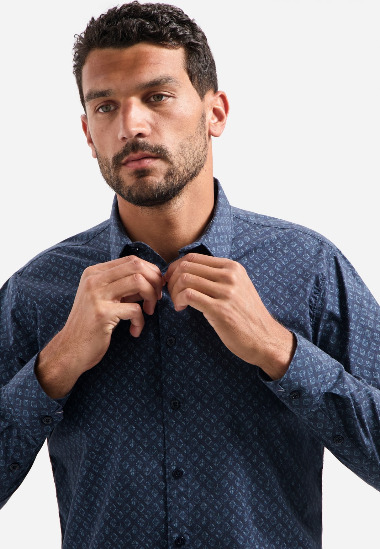 camisa allover printed night - Imagen 3