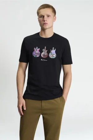 camiseta ben sherman guitar signs