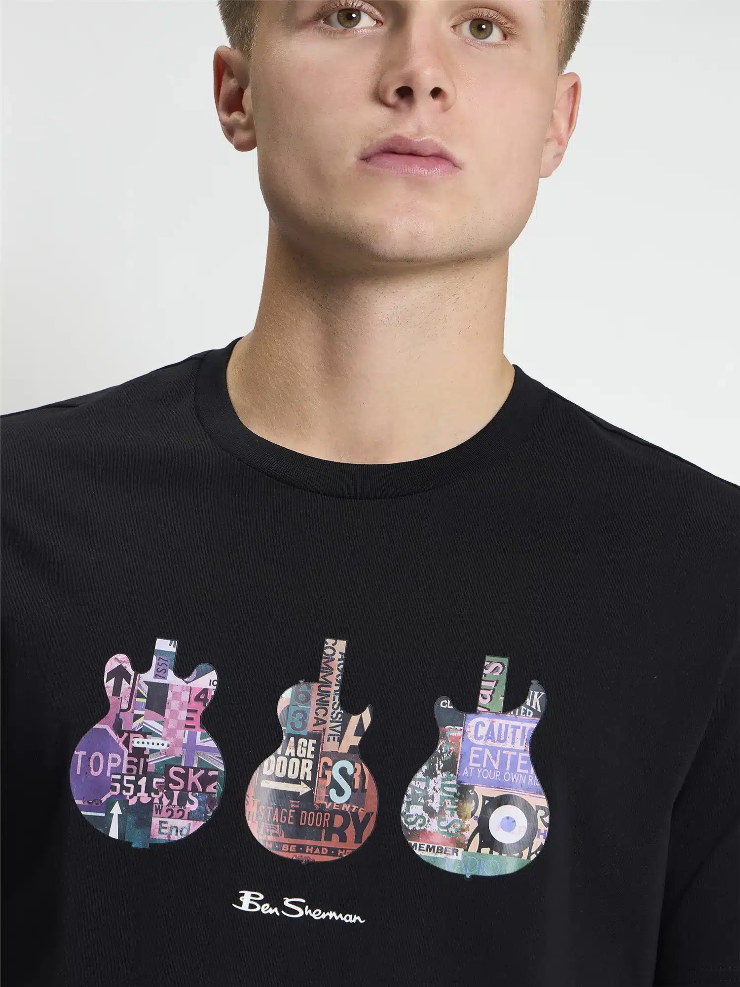 camiseta ben sherman guitar signs - Imagen 2