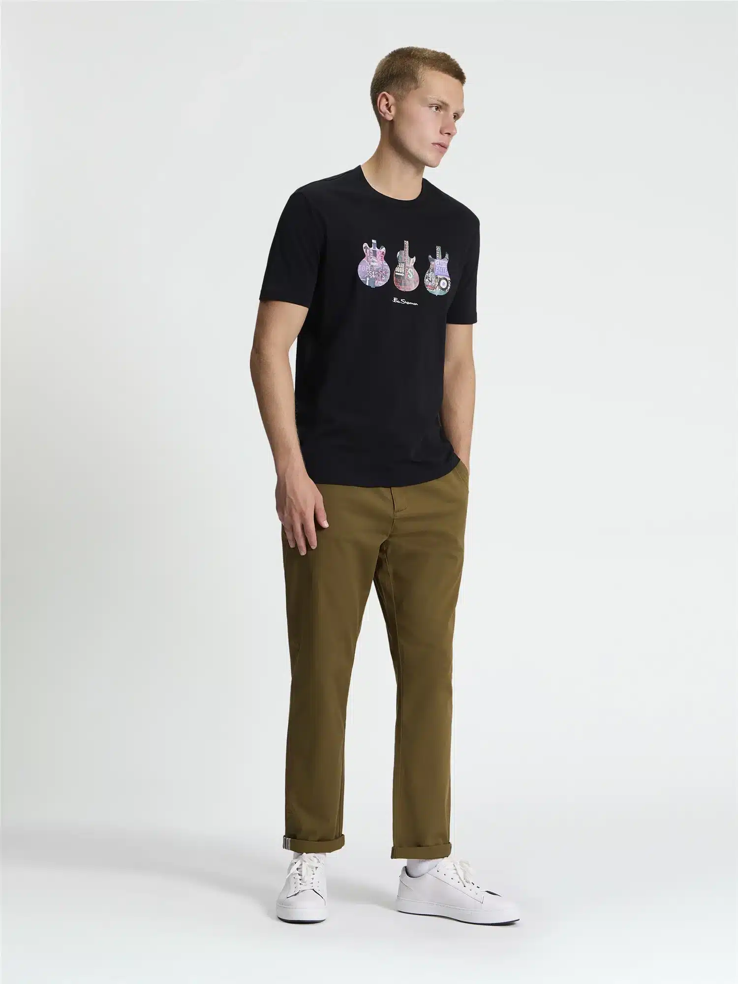 camiseta ben sherman guitar signs - Imagen 3